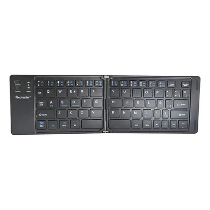 Teclado Plegable Bluetooth Tecmaster Negro Tipo-c Compatible Windows Ios Android Inglés Internacional