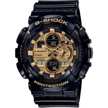 Reloj Casio G-shock Ga-140gb-1a1dr Negro Dorado