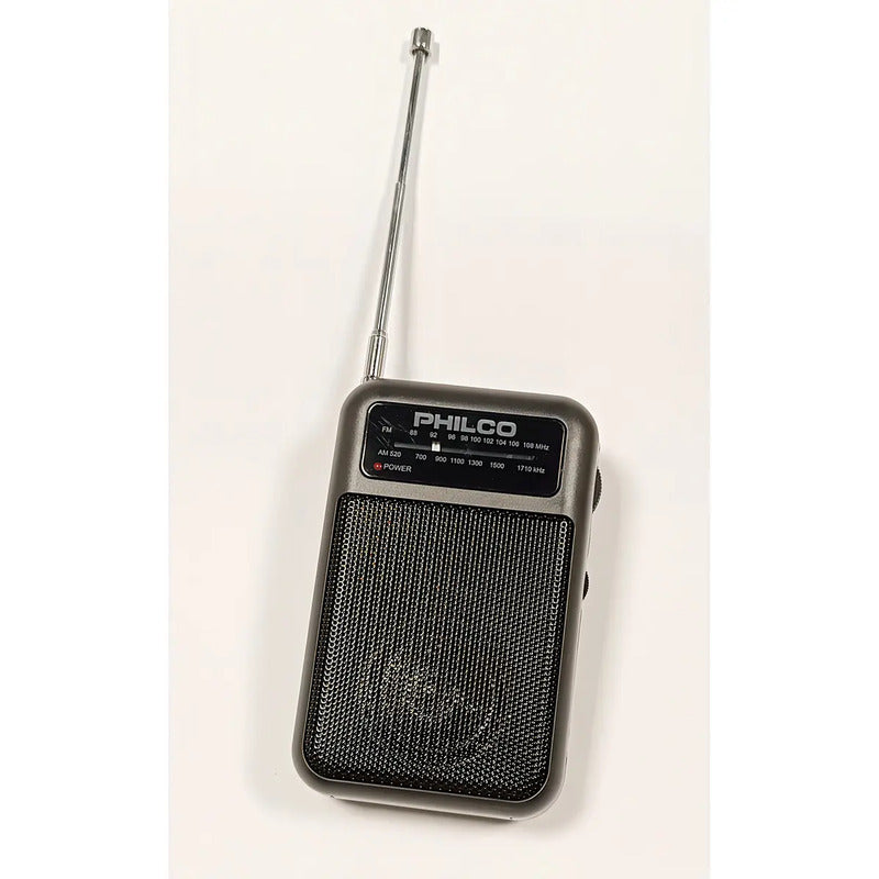 Radio Portátil Philco Phr1000 Analógica Am/fm Ub Negro