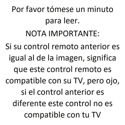 Control Remoto Universal Aoc Smart Tv Botón Netflix Compatible