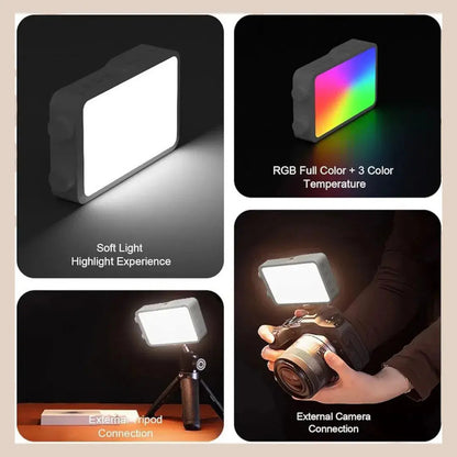 Panel De Luz Portátil 40w Para Videos Y Fotografías Blanco Blanco Frío