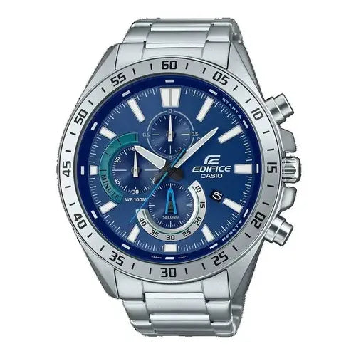 Reloj Casio Efv-620d-2avudf Cuarzo Hombre Plateado Plata Azul