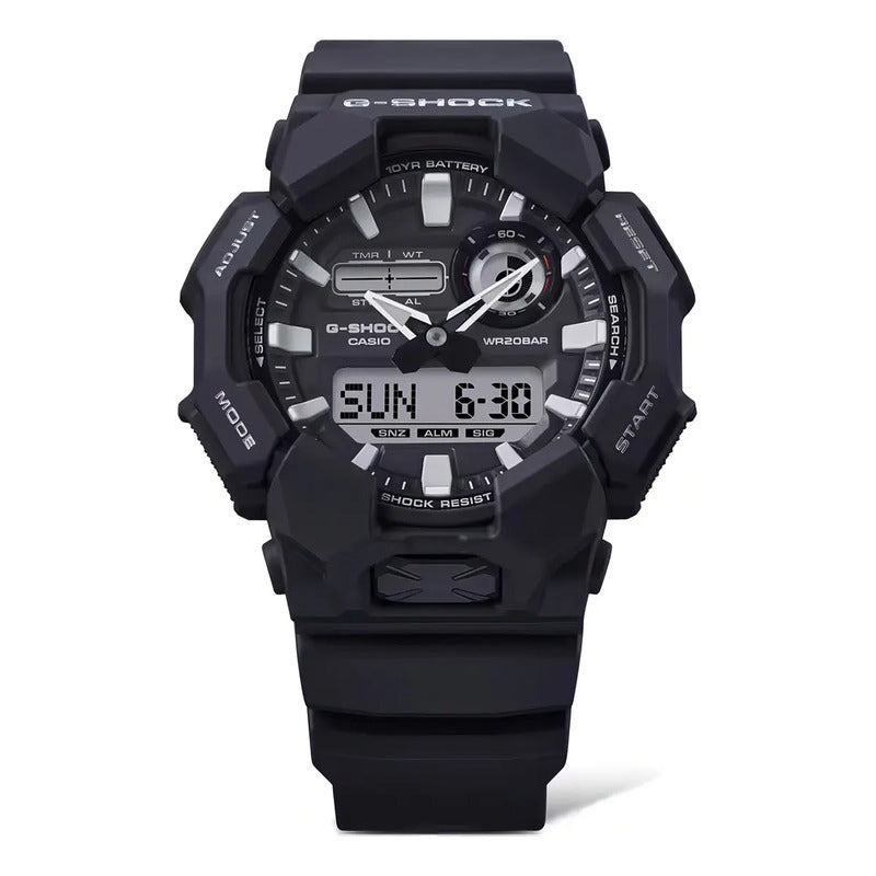 Reloj G-shock Ga-010-1a Carbono/resina Hombre Negro