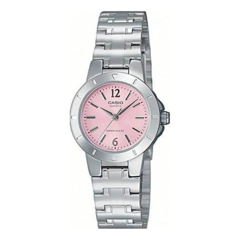 Reloj Casio Mujer Modelo Ltp-1177a-4a1df Color De La Correa Plateado
