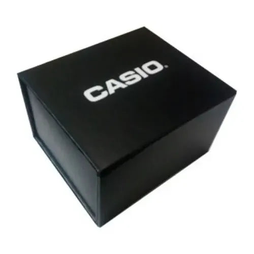 Reloj Casio Hombre Amw-870-1av Con Correa Negra Y Bisel Plateado Negro