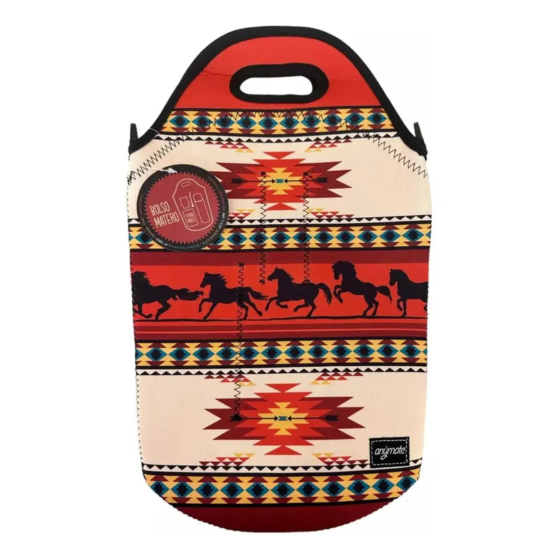 Bolso Matero Porta Termo Mate De Neopreno Anymate Terracota