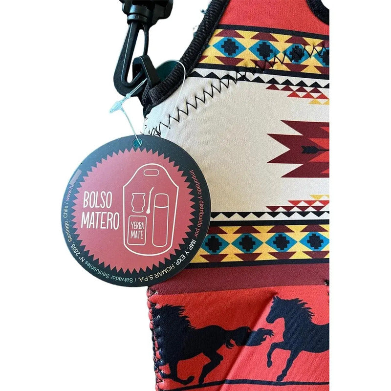 Bolso Matero Porta Termo Mate De Neopreno Anymate Terracota