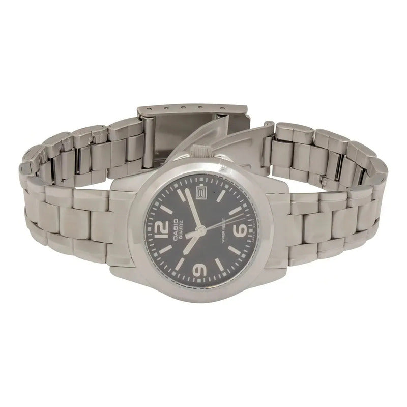 Casio Ltp-1215a-1a Casio Mujer (cód: 21334634) Plateado Negro