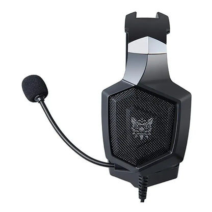 Auriculares Gamer Onikuma Gamer K8-v Negro Con Luz Led