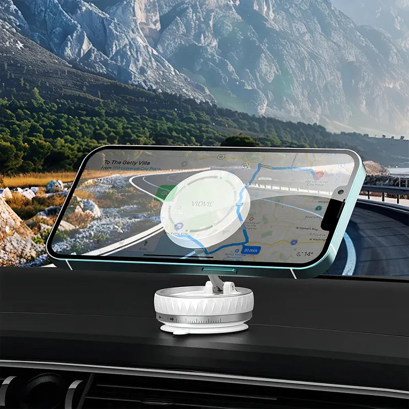 Soportes Universales De Teléfono Para Auto Vidvie Hc1549 Blanco