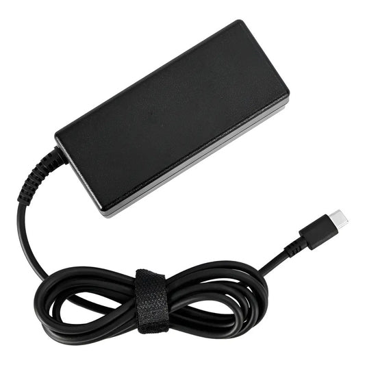 Cargador Para Notebook Tipo C 20v 3.25a 65w Negro