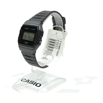 Reloj Casio F-91wb-1adf Cuarzo Unisex Negro Digital
