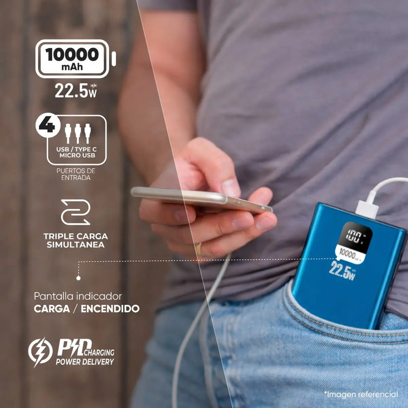 Masterg Ucp10lpd 10lpd Usb Azul