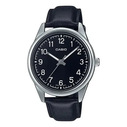 Reloj Para Hombre Casio Classic Mtp-v005l-1b4udf Negro Plateado