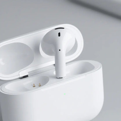 Audífonos Inalámbricos Vidvie Bt8001 Semi In Ear Con Bluetooth Y Micrófono Blanco
