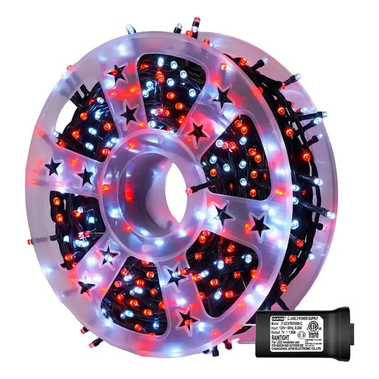 Rollo De Luces Navidad Guirnalda Led Multicolor 50 Metros