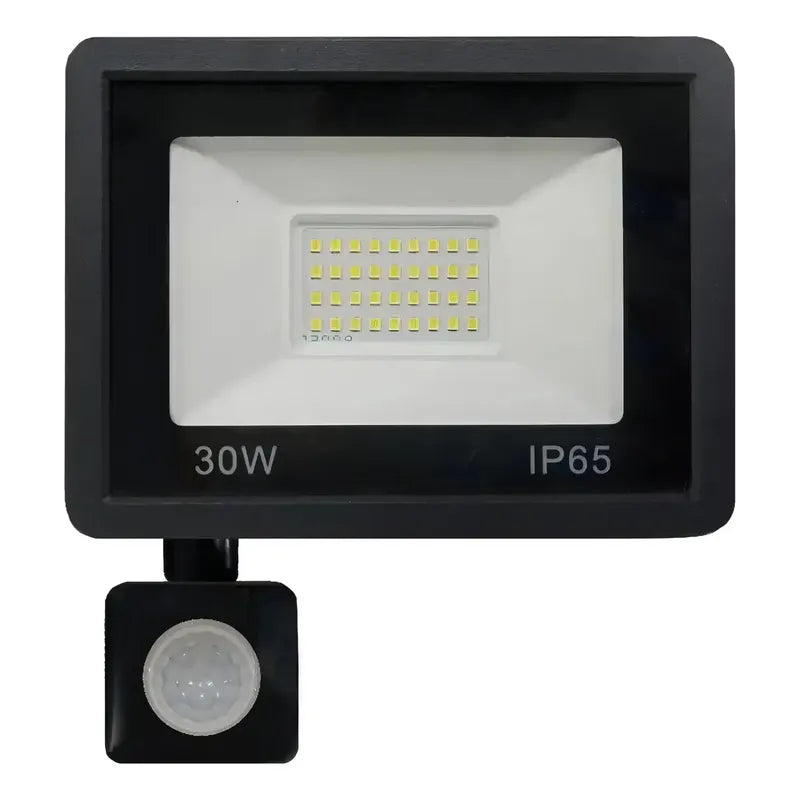 Reflector Led Irm Para Exterior Con Sensor De Movimiento, Ip65 Y Luz Fría