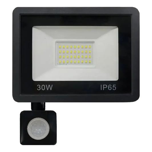 Reflector Led Irm Para Exterior Con Sensor De Movimiento, Ip65 Y Luz Fría