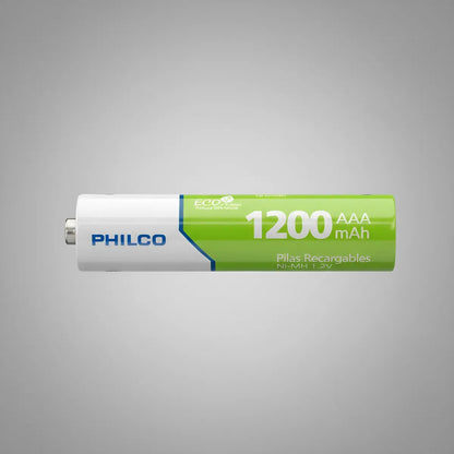 Pilas Tira Recargable Aaa X 5 1200mah Philco