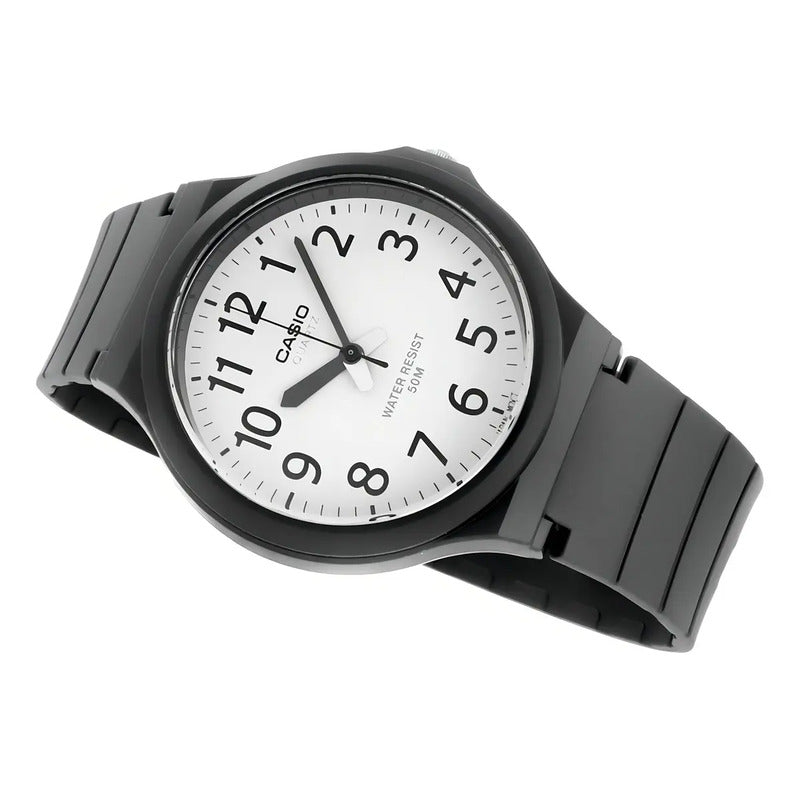 Reloj Casio Mw-240-7bvdf Cuarzo Hombre Negro Blanco