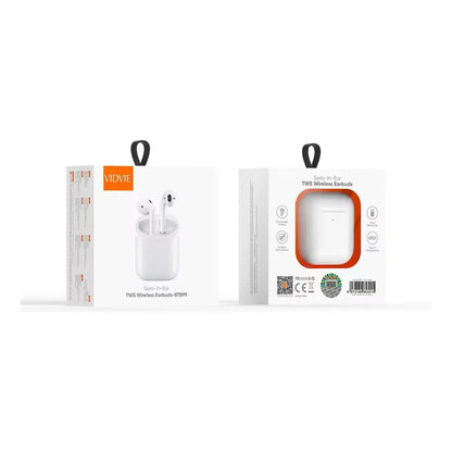 Bt899 Auriculares Tws Semi-intraaurales Blanco