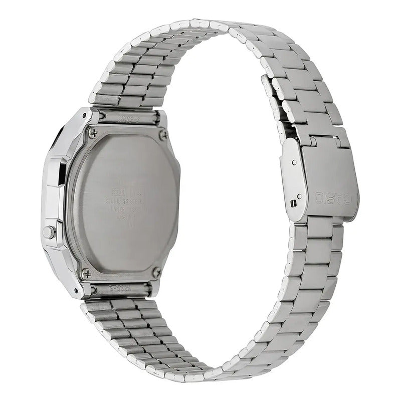 Reloj Casio Vintage A-168wa-3ay Plateado 3a