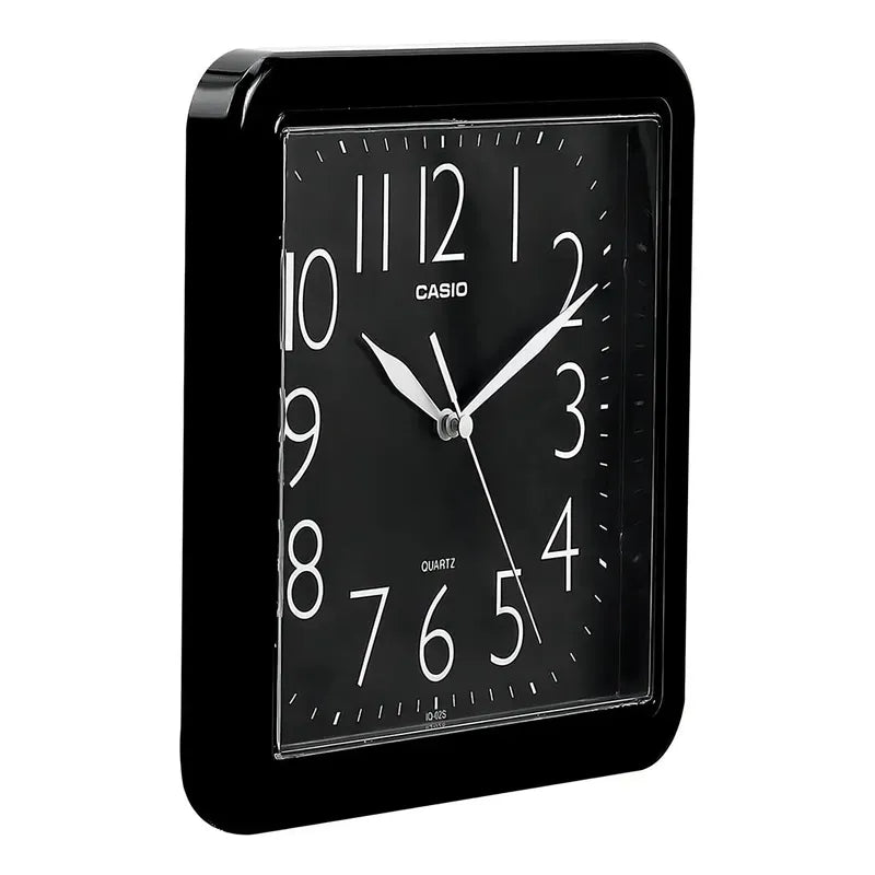Reloj Pared Casio Iq-06-1df Color De La Estructura Negro Negro (1)