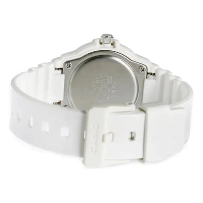Reloj Casio Mujer Lrw-200h-4e2vdr Blanco Rosa/amarillo