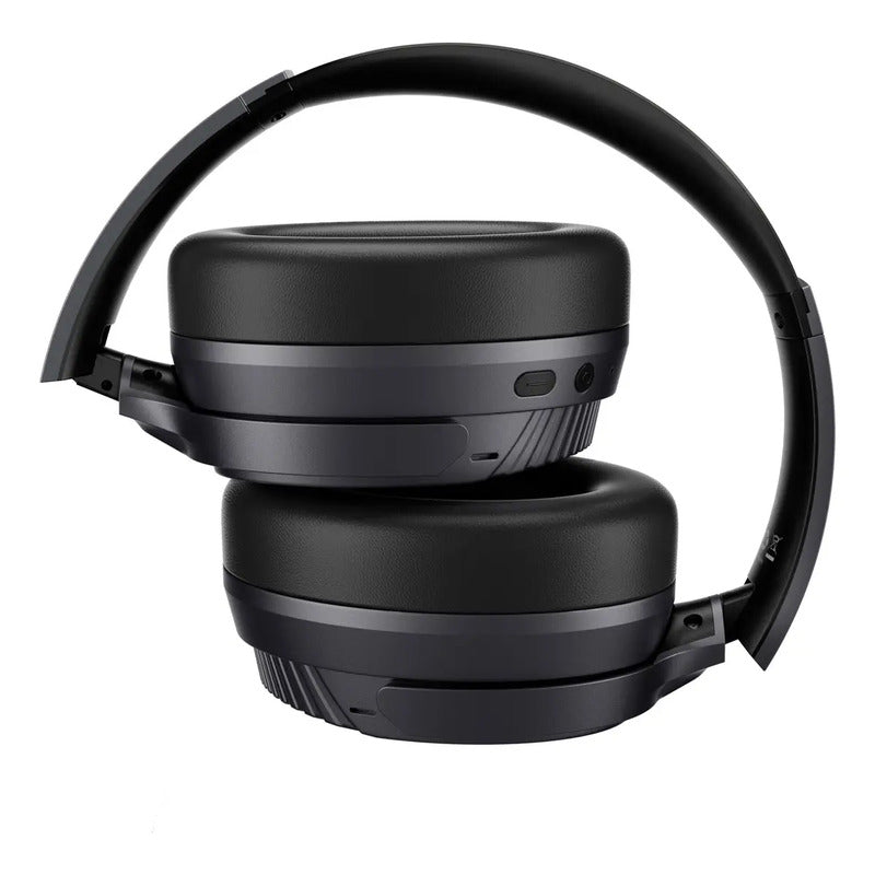 Audífonos Bluetooth Aiwa Táctil Noise Cancelling Aw-anc2040 Color Negro