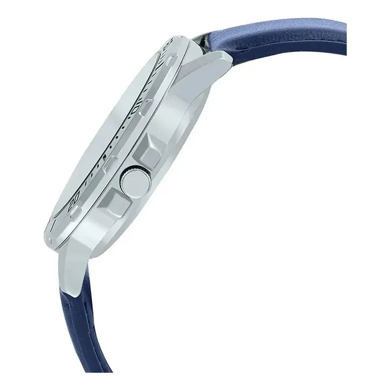 Reloj De Pulsera Casio Dress Mtp-vd01l-2b Original Azul Plateado