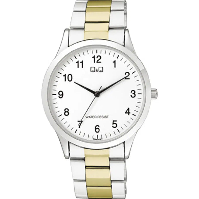 Q&q C08a-003py Hombre Adultos (cód: 26842200) Dorado Plateado Blanco