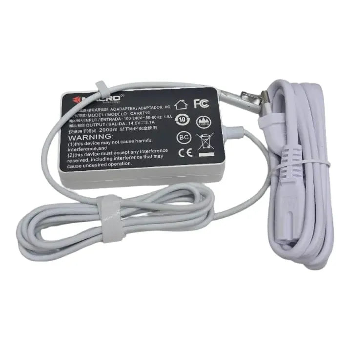 Cargador Compatible Para Notebook Macbook Pro Blanco