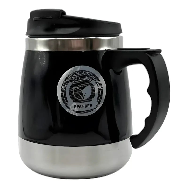 Taza Mug Termico Termo Keep Outdoor 400 Ml Negro