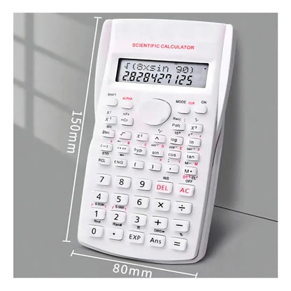 Calculadora Científica Irm 82ms Blanco 240 Funciones Pantalla 12 Dígitos