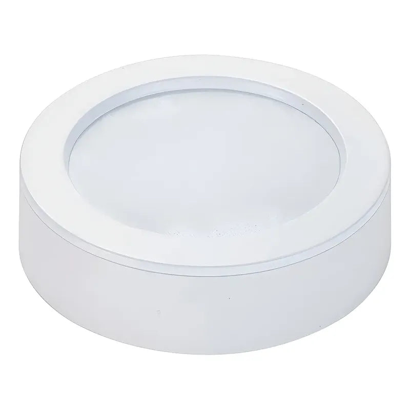 Panel Redondo Led Ad Sobrepuesto 10w Frío / Hb Led