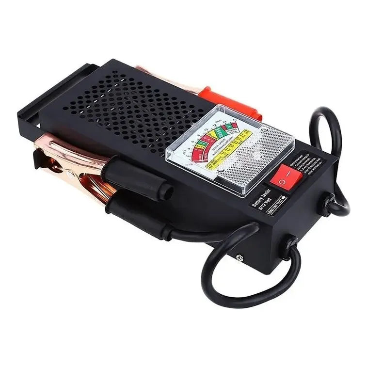 Voltimetro Tester Probador De Bateria Auto Pinzas 6 - 12v