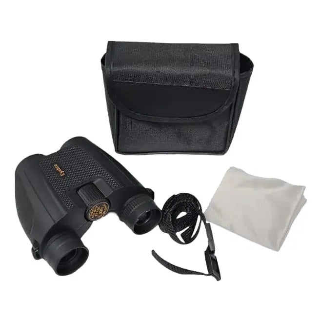 Binoculares Profesionales 10x25 De Largo Alcance 114m/1000m Negro