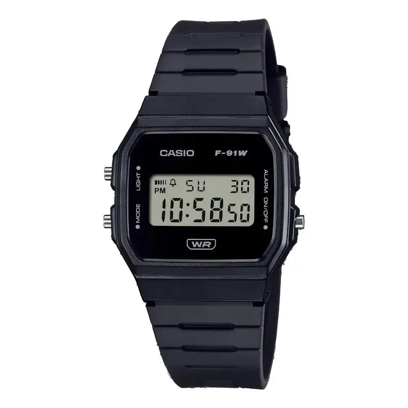 Reloj Casio F-91wb-1adf Cuarzo Unisex Negro Digital