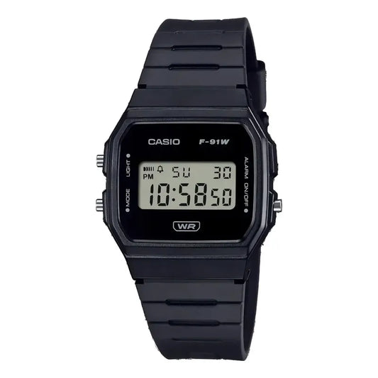 Reloj Casio F-91wb-1adf Cuarzo Unisex Negro Digital