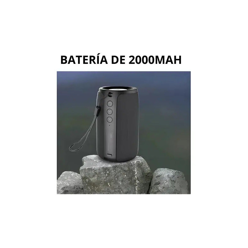 Parlante Altavoz Portátil Bluetooth Inalámbrico Negro Negro