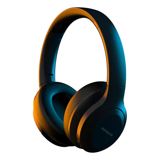 Auriculares Inalámbricos Aiwa Aw-anc45f Negros Negro
