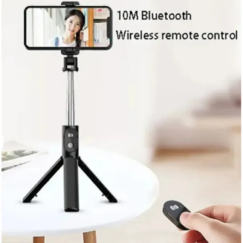 Palo Selfie Inalámbrico 3 En 1 Trípode Bluetooth Con Control