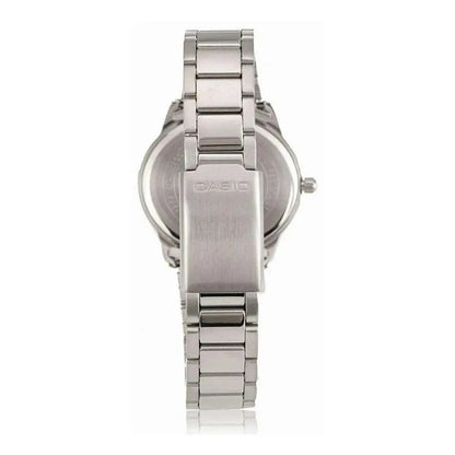 Reloj Casio Dama Ltp-1303d-4avdf Plateado Rosa