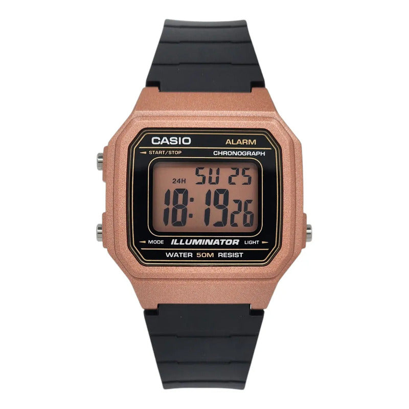 Reloj Casio W-217hm-5avdf Cuarzo Unisex Color De La Correa Resina