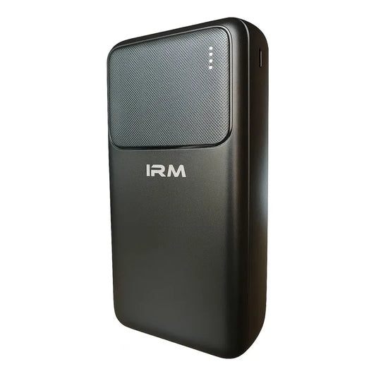 Cargador Portátil Power Bank Irm 30000mah Usb/c/v8 Carga Rap Negro