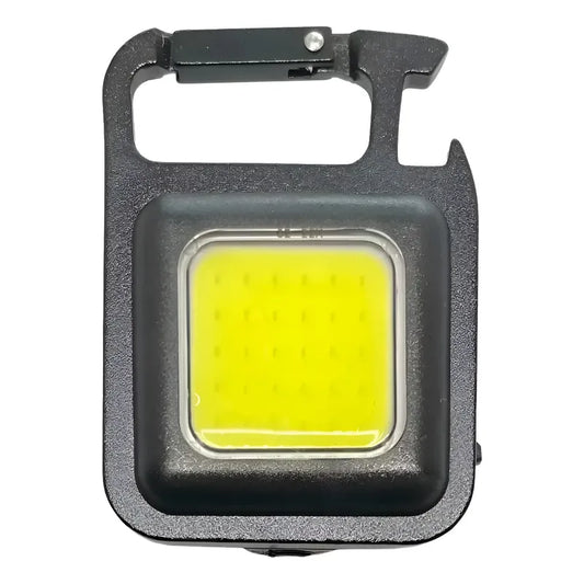 Linterna Led Recargable Usb Potente Iman Llavero Destapador Fría