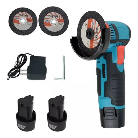 Mini Cortadora Amoladora Inalámbrica +2 Baterías 12v