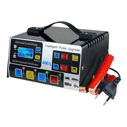 Cargador De Batería 12 Y 24v Recuperador De Bateria