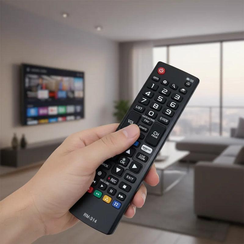 Control Remoto Generco Compatible Led LG Smart Tv + Pilas