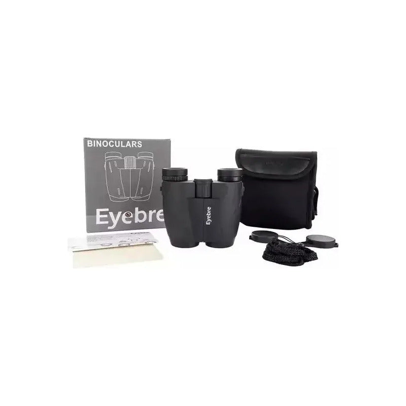 Binocular Largo Alcance 10x25 Aumento 10x Eyebre 14072 Negro